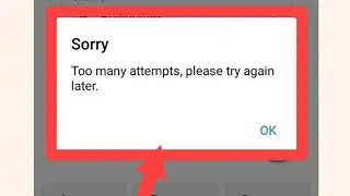 Telegram Fix Too many attempts, please try again later. During Verification
