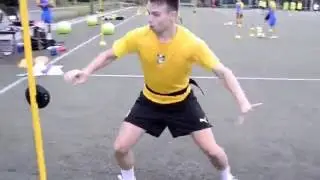 FITLIGHT Trainer Soccer Drill with Resistance Training Belts