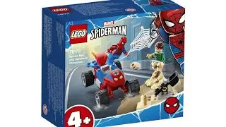 ОБЗОР НА НАБОР LEGO Spider-Man and Sandman Showdown 76172