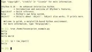 Input Output in Python - Tutorial [English]
