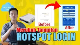 Merubah Tampilan Hotspot Login Dengan Mikrotik || Hotspot Login Part 3