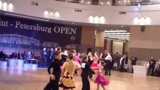 St.Petersburg-- OPEN. Шамов Илья и Лебедева Наталия.Сha-Сha-Сha