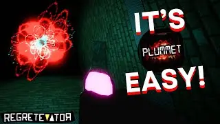 How to Get Plummet Badge/Finish Unsteady Floor Dropper Easily | Roblox Regretevator
