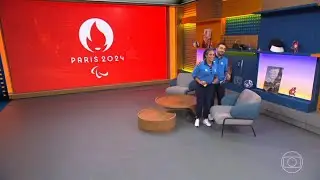 Paralimpíadas na Globo: Boletim 'Volta Paralímpica' com Vinícius Rodrigues e Ádria Santos