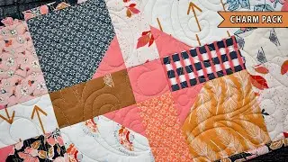 Charming Shoo Fly | Traditional Block | Charm Pack Quilt Pattern | Beginner Friendly | In A Day