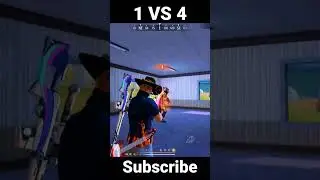 1vs6 Clutch🤯 Destroyed in Seconds 🔥 headshot on next level 😱 #shortfeed #ffrkyt #tondegamer