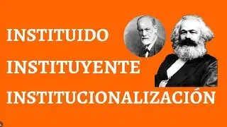 Institutional Analysis; Institutional Institutionalization