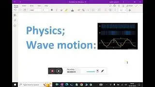 Physics: - ( Wave motion) - 125. #physics #wavemotion