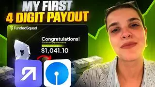 My First $1000+ Payout From Funded Squad | Rise to Bank Account Withdrawal ( Step-by-Step)