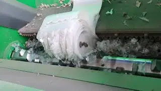 ИЗМЕЛЬЧЕНИЕ ПОЛИЭТИЛЕНА / РАБОТА ШРЕДЕРА