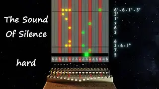 Kalimba tabs with numbers:  The Sound Of Silence