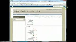 Importing a single activity from one Moodle shell to another