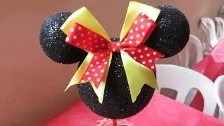 DIY - Centro de Mesa Minnie