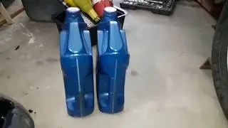 Фильтруем масло для горелки на отработке