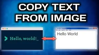 How To Extract / Copy Text From an Image
