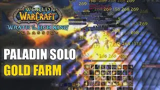 Karazhan Paladin Solo Farm 700-1000 GPH in WOTLK Classic