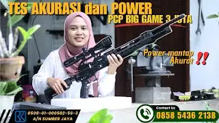 TES POWER DAN AKURASI SENAPAN PCP PREDATOR MONOLITE OD 38 TERBARU