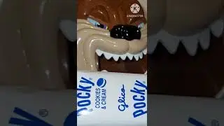 Mad dog 🐕 🤣 😂 don't get his Pocky / Satisfying Asmr #shorts