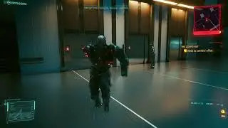Adam Smasher vs Johnny Silverhand. Cyberpunk 2077 NPC Battle NPC War