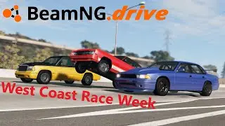 BeamNG drive: West Coast Race Week | Прохождение сценариев