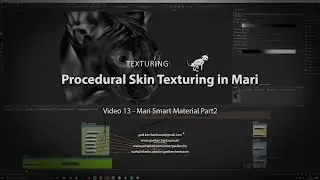 13 - How to texture skin in Mari - Mari Smart Material P2