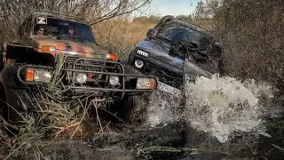 Такого конкурента у меня еще не было. Off-road после долгого простоя.