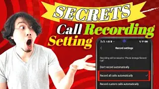 Hidden Call Recorder for Android | Best Call Recorder Hidden Setting [2024]