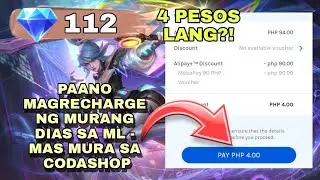 PINAKAMURANG ML dias recharge tutorial | paano makadiscount sa mobapay - mas mura pa sa codashop?
