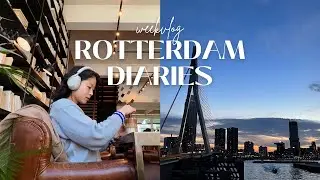 Rotterdam Diaries: solo café date, sunset hike & morning guasha routine ♥