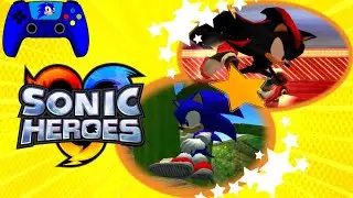 SEGA Superstars Sonic & Shadow in Sonic Heroes