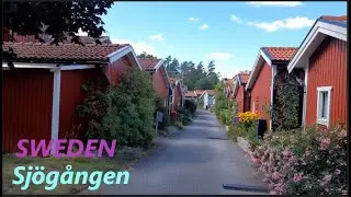 Sweden, Stockholm, Sjögången Walk