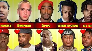 Famous Rappers and Their Best Friends