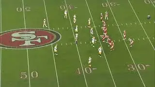 Brock Purdy dropped interception vs GB div rd