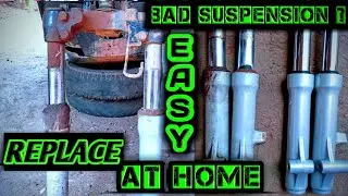 Replacement of front shocks #ACCESS125 #Mechfix