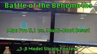 Battle of the Behemoths: Mac Pro 5,1 vs. Multi-Boot Beast: Slicing Contest