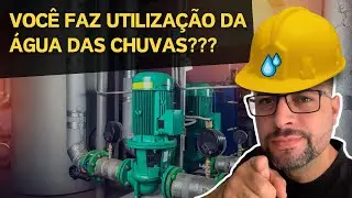 Projeto de sistema de captação de água da chuva - Projeto em QEletrotech