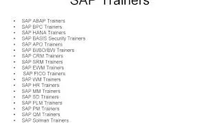 it trainers