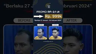 PROMO Rp. 2.1 jtDISC menjadi Rp.999K 🥳