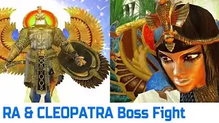 Gods of Rome Ra & cleopatra boss fight in Egypt rising - Wrath of Egypt