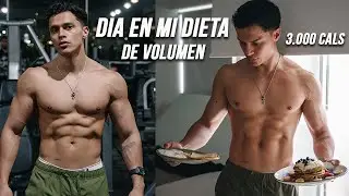 Todo lo que como para GANAR MÚSCULOl Dieta culturista natural💪🏽