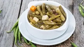 Карри из стручковой фасоли с тофу