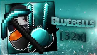 Bluebells [32x] MCBE PvP Texture Pack (1.20+) | FPS BOOST Best Mcpe PVP Pack ever?