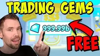 TRADING GEMS and PETS In Pet Simulator X!