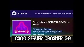 CSGO Server Crasher India 2021