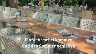 Herzlich willkommen im Biergarten von 12 Apostel in Hilden