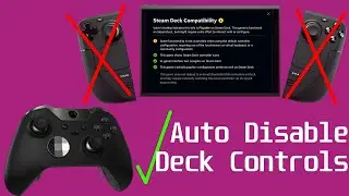 Steam Deck - Auto Disable Deck Controller Script