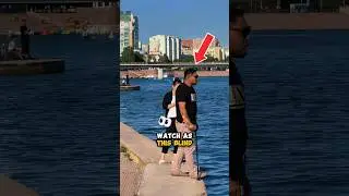 Blind Man Social Experiment 🤯