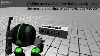 Blender Game Engine: 3rd person shooter update 7