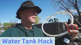 Caravan Water Tank Hack