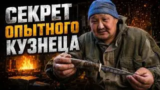 Настоящий якутский нож: полный цикл ручной работы